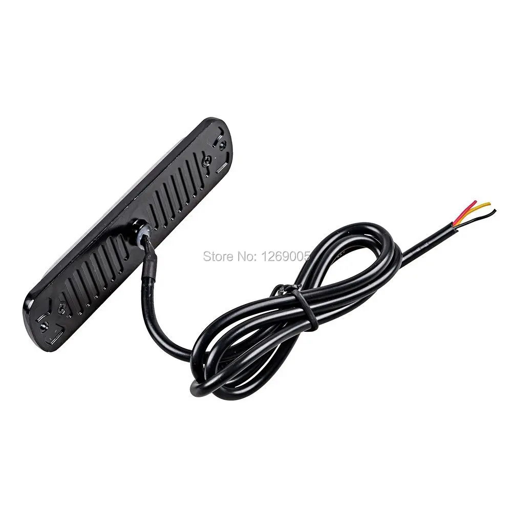 2 ШТ. Высокое Качество 6 СВЕТОДИОДНЫХ Автомобилей Аварийный Маяк Янтарный Свет