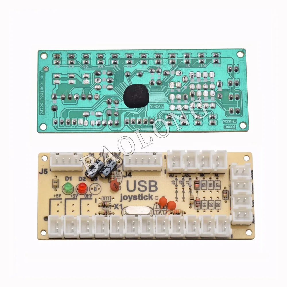 2 набора игровых автоматов DIY Запчасти для JAMMA MAME & RetroPie: usb кодер с нулевой