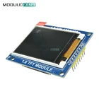 Миниатюрный ЖК-дисплей 1,8 дюйма с последовательным SPI TFT модулем с адаптером PCB IC 128x160 точечная матрица 3,3 В 5 в IO Интерфейс Cmmpatible 1602 5110