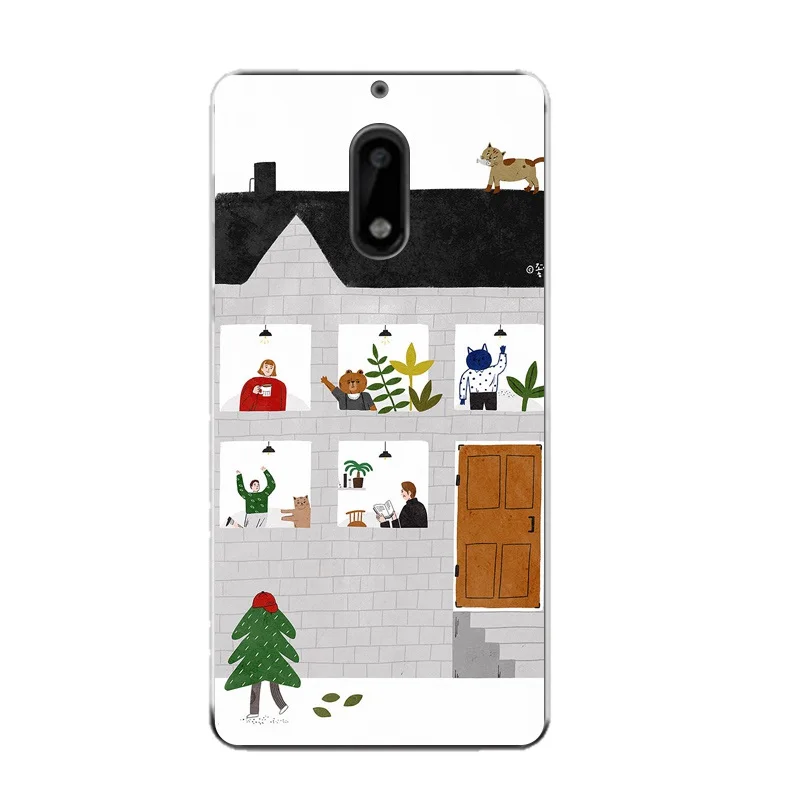 Мягкий прозрачный чехол для телефона из ТПУ Nokia3 5 6 8 N540 N640 N535 N830 Fundas House Bottle Protector