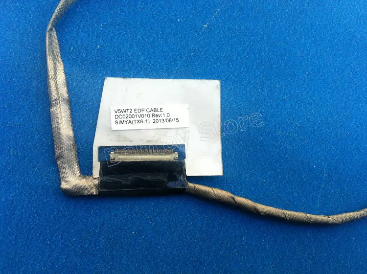 Новый ЖК кабель для ноутбука Acer NE572 NV510 NV570P V5WT2 EDP P/n: DC02001V010|lcd cable|laptop cablecables for laptop |
