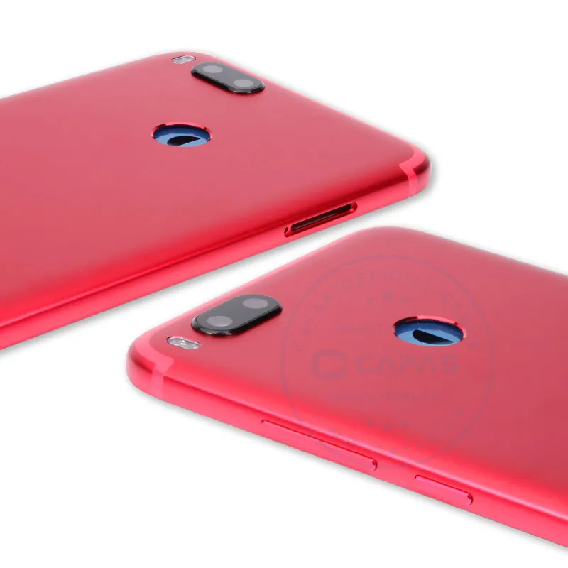 Для Xiaomi mi A1 задняя крышка Корпус металла крепление для спортивной камеры Xiao mi A1 задняя крышка аккумулятора+ Камера Стекло+ ключ для боковой кнопки запасная часть для Запчасти