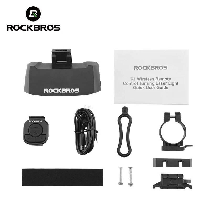 ROCKBROS велосипедный фонарь usb Перезаряжаемый задний светильник с дистанционным