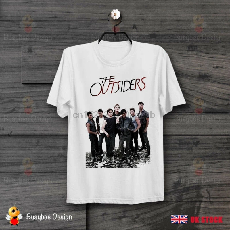 The Outsiders 80s Классическая драма фильм ретро крутая Винтажная футболка унисекс