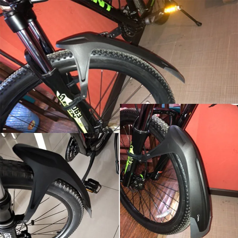24 26 27,5 29 дюймов MTB брызговик из мягкой резины TPE, переднее заднее крыло для велосипеда, защита от грязи, аксессуары для горного велосипеда