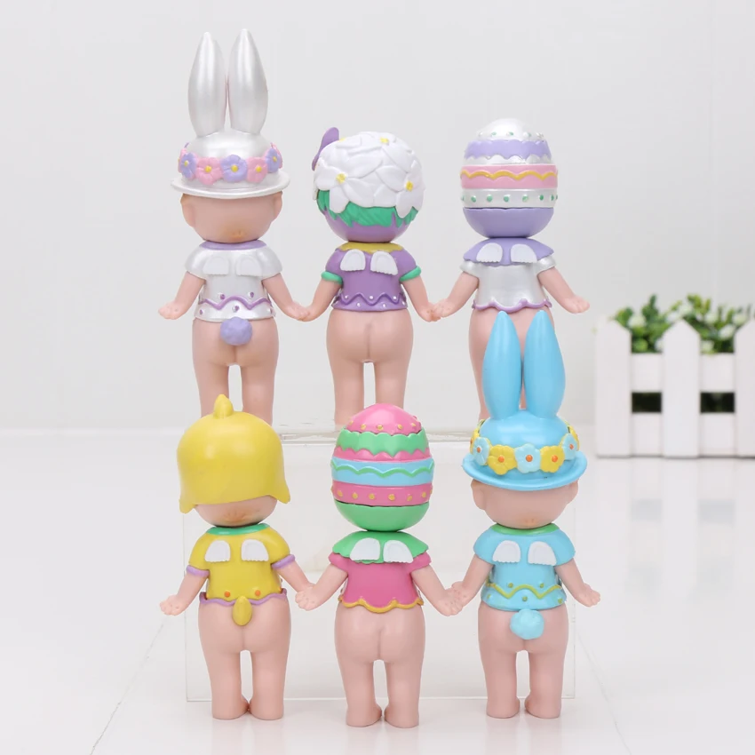 12 шт./лот 8 см Sonny Angel Пасхальная Рождественская серия ПВХ фигурки модели игрушек