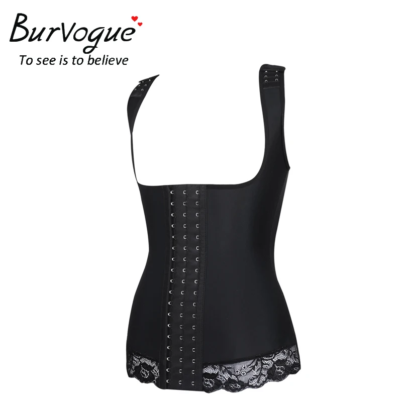Женский корсет и бюстье Burvogue сексуальный из латекса под грудь кружевной для