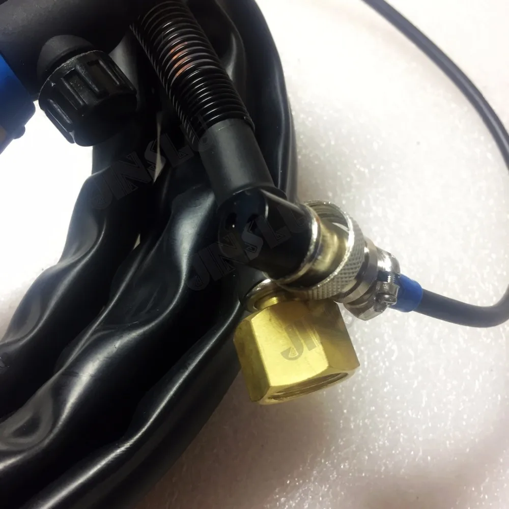 Аргонный фонарь WP9FV с воздушным охлаждением гибкий газовым клапаном сварочный Tig