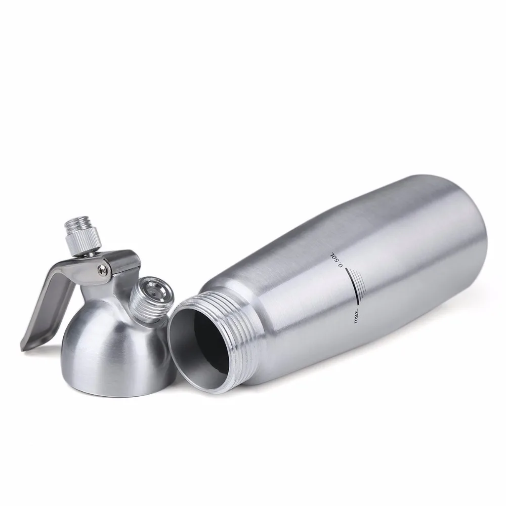 Профессиональная фотография 1000 мл алюминиевая для гурманов белая из нержавеющей