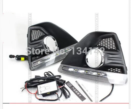

LED daytime running light DRL fog lamp light Cover Fit FORD FOCUS Hatchback 09+