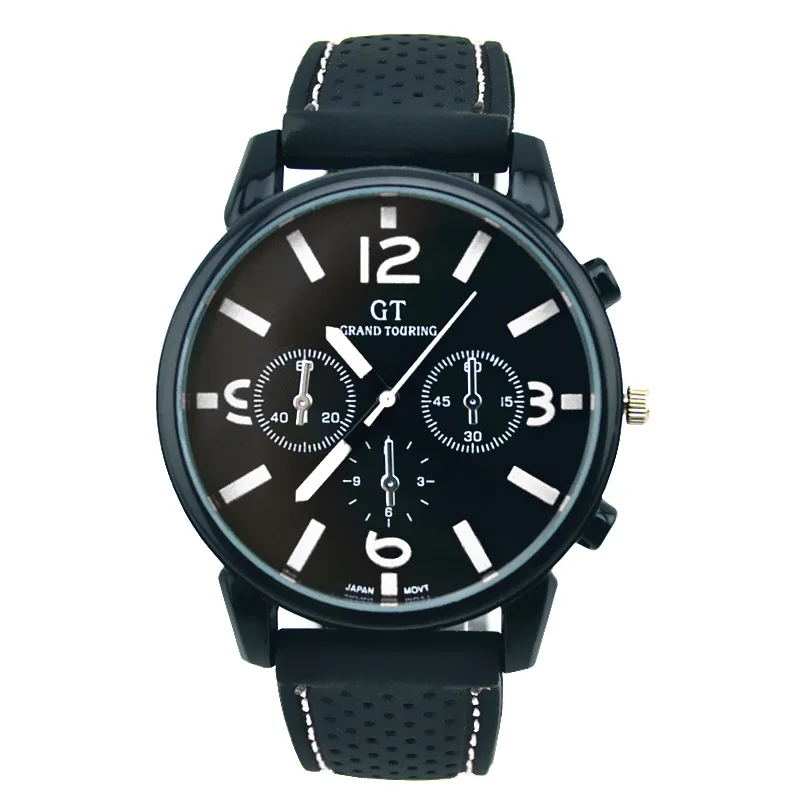 New Top Brand GT Watch Men Outdoor Sports Men Watch Casual Silicone Quartz Watches Men Military Watch Clock Relogio masculino cheap watch outdoor casual men brand army military sports watches men silicone quartz wrist watch relogio masculino montre homme