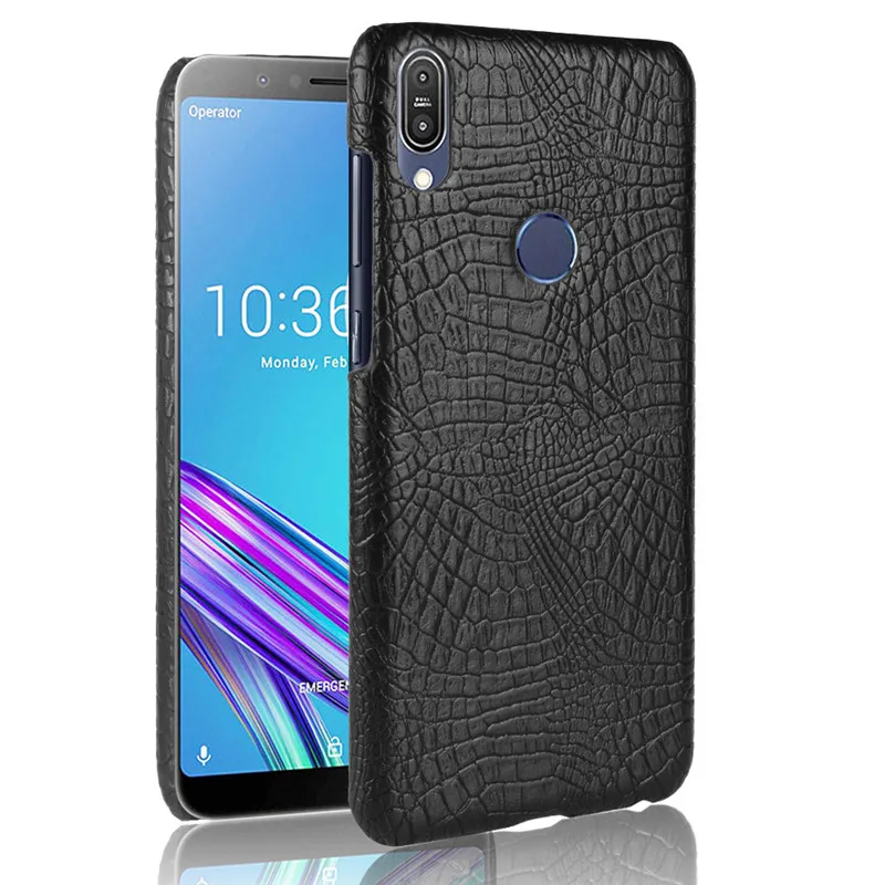 Чехол для ASUS Zenfone Max Pro M1 ZB602KL жесткий чехол из искусственной кожи ZB 602KL X00TD |