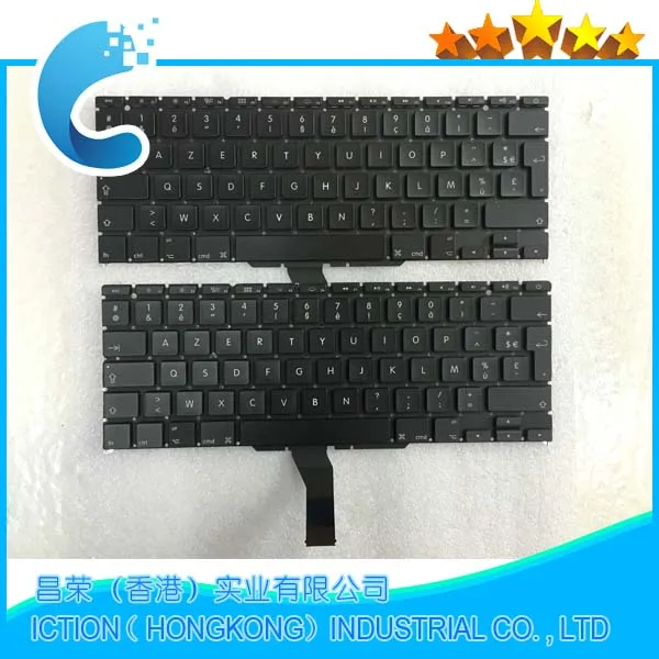 Совершенно новая Французская клавиатура для MacBook Air 11 6 дюйма A1370 A1465 AZERTY FR 2011 2015
