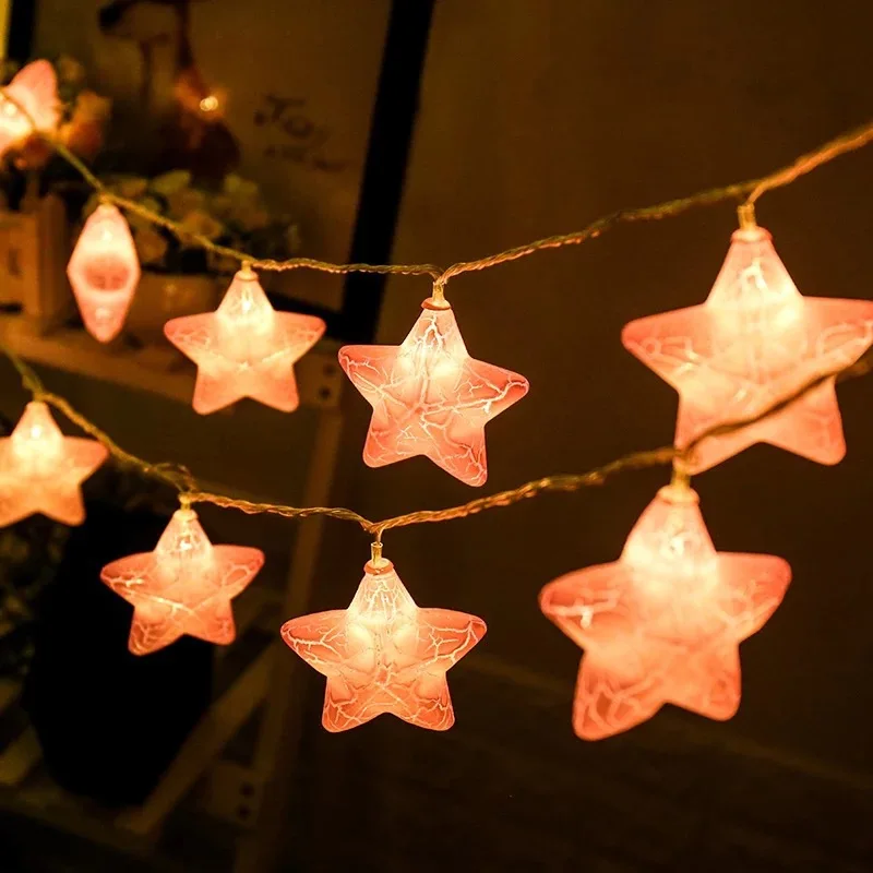 1 5 м 3 ледяная трещина звезда светодиодная гирлянда Natal сказочные огни украшение