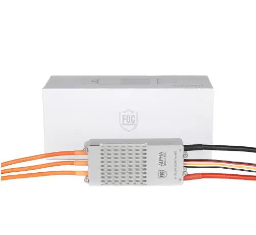 T motor ALPHA 80A HV FOC ESC для вертолета мультироторный Квадрокоптер UAV RC дроны|Детали и