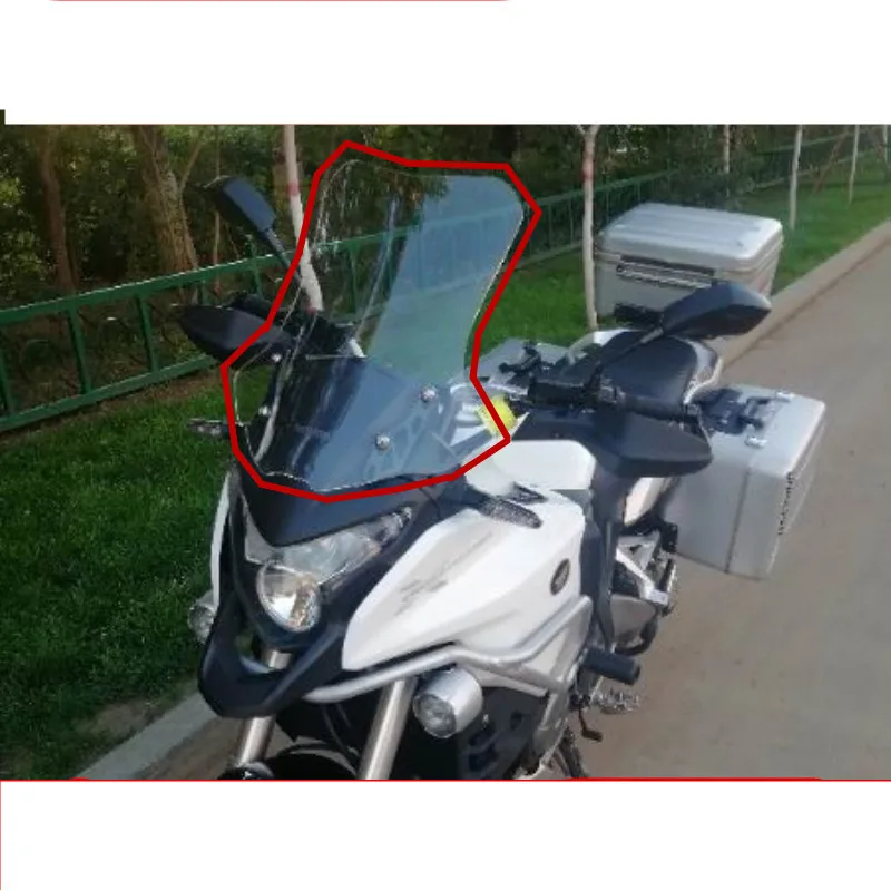 Автомобильное ветровое стекло POSSBAY для мотоцикла Honda VFR1200|Козырьки от ветра и
