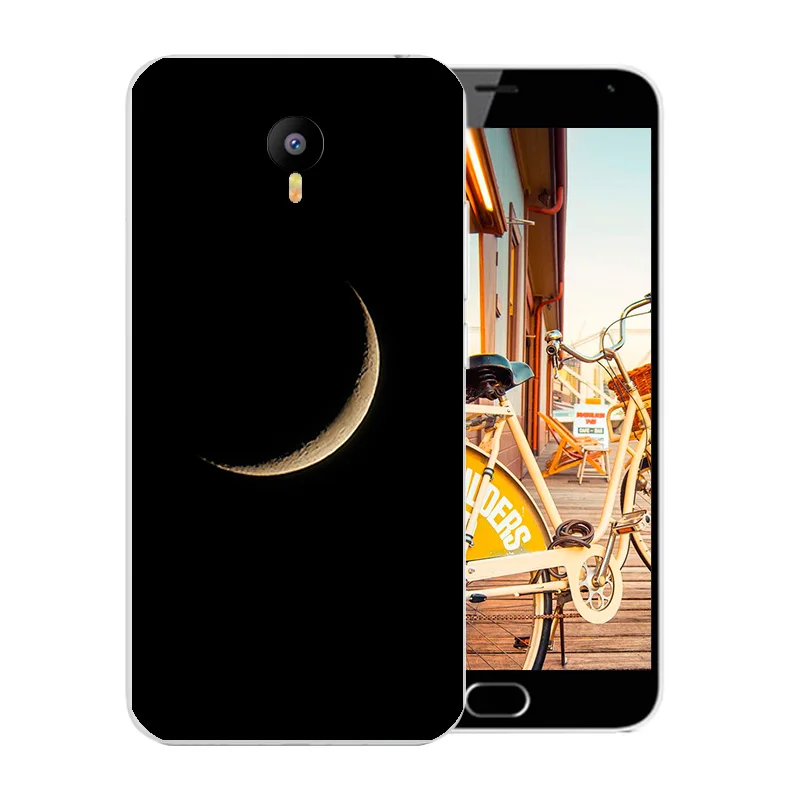 5.5 inch for Meizu M2 Note Phone Cases Soft TPU Silicone Space World Pattern Shell For M2note Back Cover Anti Knock |