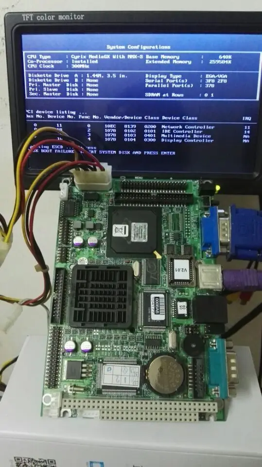 100% оригинальная материнская плата 3 5 5820 см 104 B2 Промышленная ПК/ISA SBC