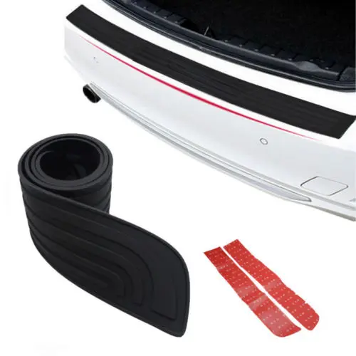 Резиновая накладка на задний бампер 90 см|Тюнинговые молдинги| |