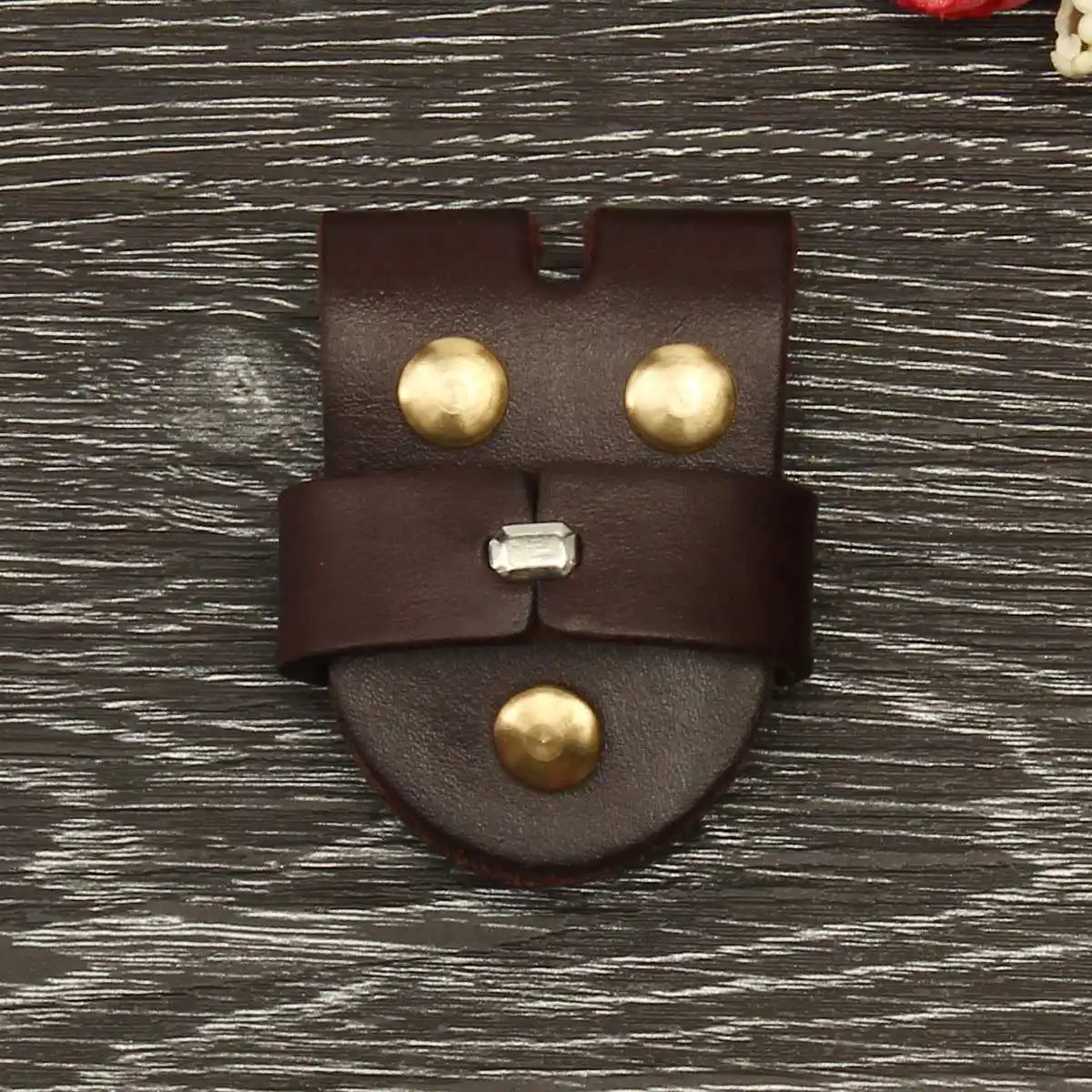 

Kiwarm 1PCs Leather Belt Buckles Belt Accessories Clip Women men Belt Buckles For 4cm Width Belt