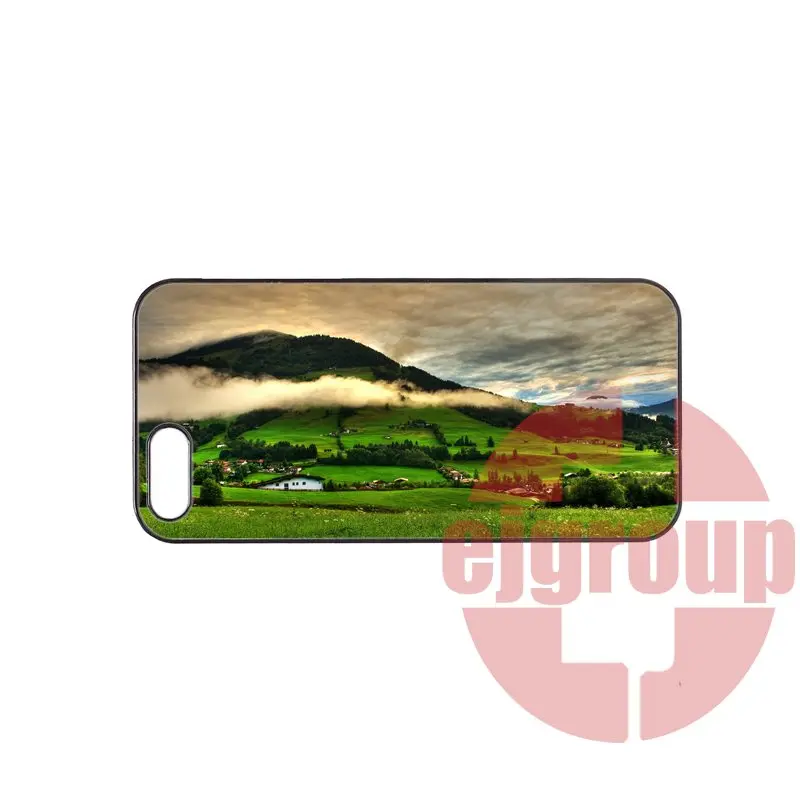 Небо Встречается Земля Природа Горы Для Apple iPhone 4 4S 5 5C SE 6 S 7 Плюс 4.7 5.5 iPod Touch