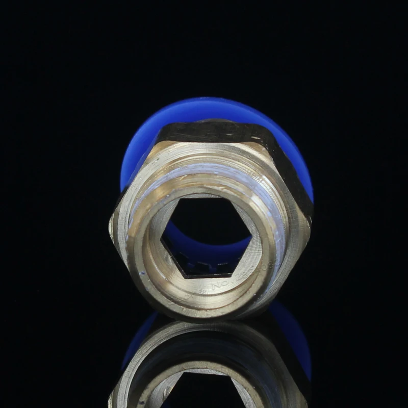 Быстроразъемный пневматический латунный штуцер для шланга 12 мм 10 8 6 4 наружная