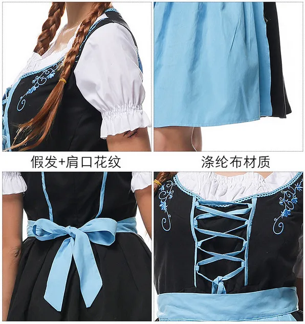 Новинка платье на Октоберфест фестиваль пива октября юбка для девочек блузка