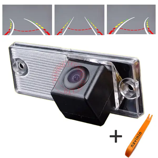 

CCD car track camera reversing trajectory For Kia cerato Car rear view back up car camera radio waterproof fully NTSC form