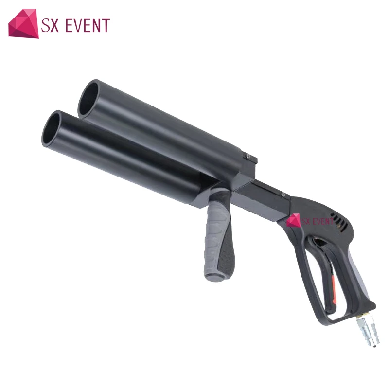 Сценический сухой лед CO2 ружье пистолеты 9 метров Haze Jet 2 трубка Cryo Gun Пистолет для