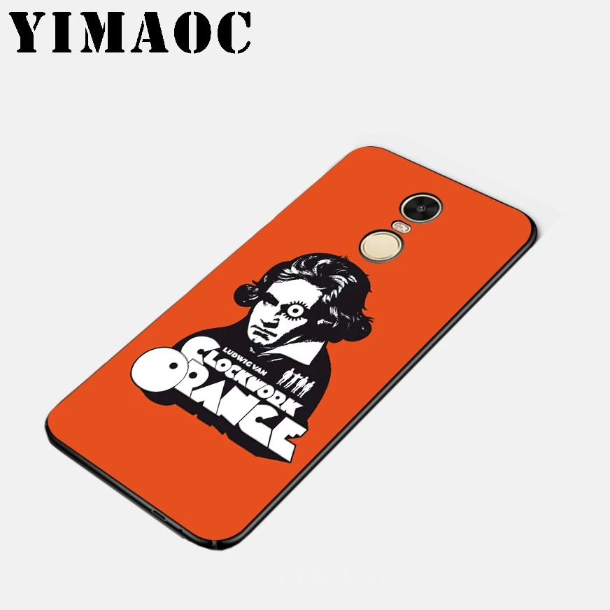 YIMAOC Заводной Оранжевый Мягкий силиконовый чехол для Xiao mi Red 6 Note 4X 4A 5A 5 Plus A1 A2 Pro Lite 8