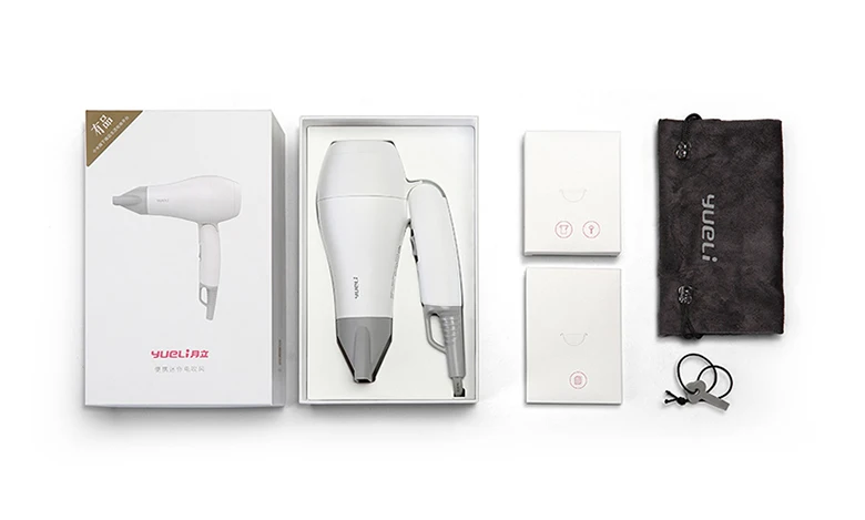 XIAOMI MIJIA YUELI HD-066W Насадка На фен для дома 1200 Вт Уход за волосами профессиональная быстросохнущая портативная складная ручка для путешествий