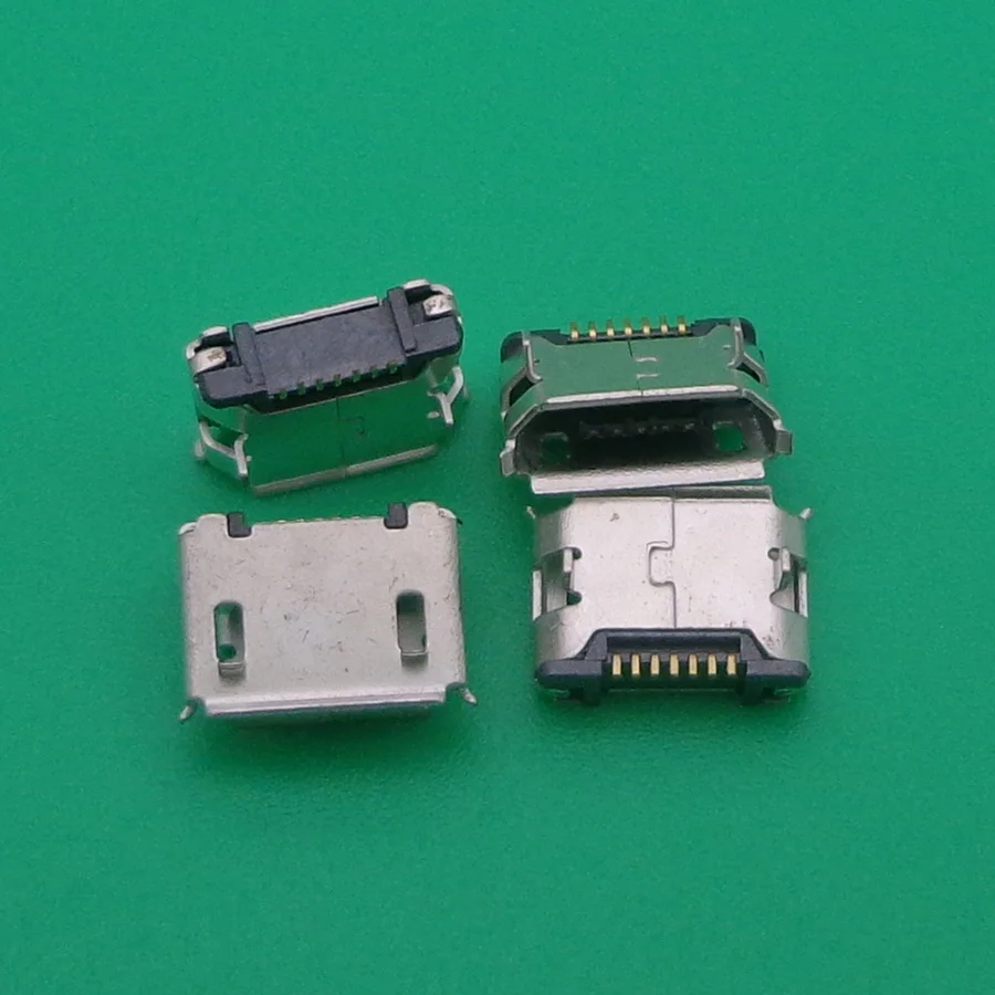 10X Новый Micro USB гнездовой разъем постоянного тока 7 Pin зарядное устройство зарядный