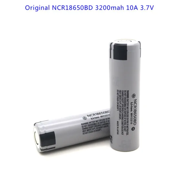 1 шт./лот подлинный оригинал для Panasonic NCR18650BD 3200mah 10A 3 7 V литий ионная аккумуляторная