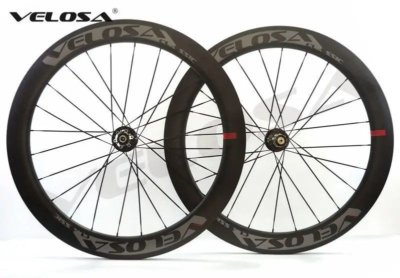 Velosa диск 60 дорожный мотоцикл дисковый тормоз углеродистая колесная пара 700C