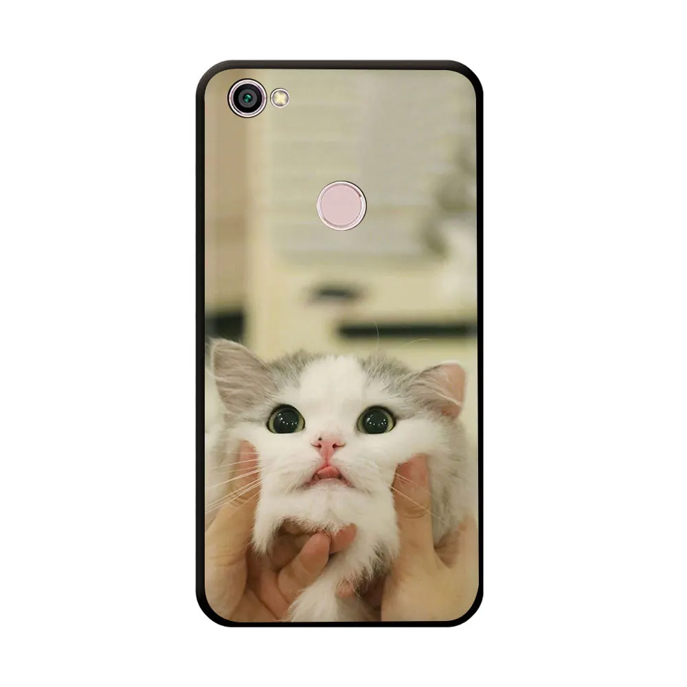 B9 Мягкий ТПУ чехол для телефона с черными кошачьими глазами для Xiaomi Redmi 8A K20 GO 4A 6A Note 8 7 4x5 6 Pro - Цвет: B9