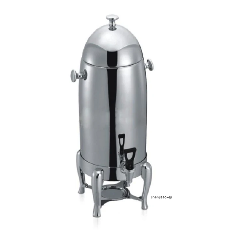 

13L tripod drink warmer 10-13 Stainless steel keep hot/cold coffee dispenser Commercial drink container for buffet/restaurant