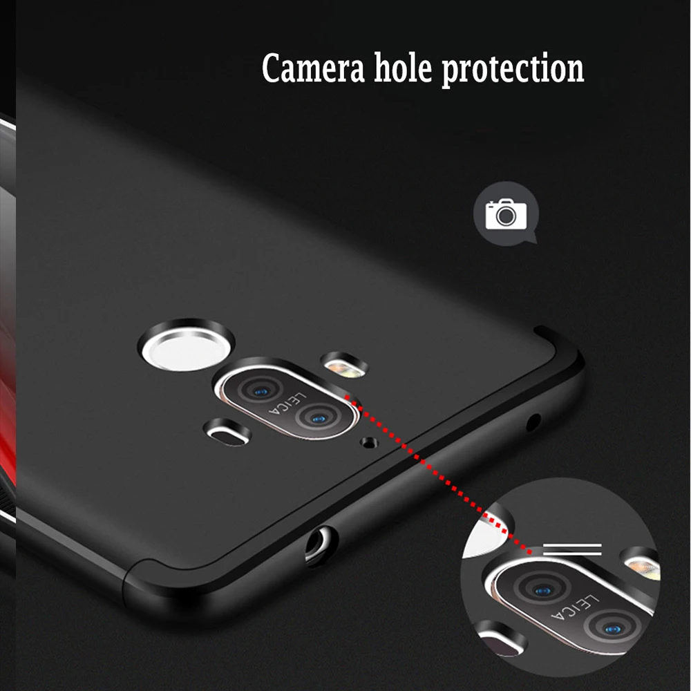 

Phone Coque For Huawei Mate 9 Case 3 in 1 comprehensive Hard Protective Back Cover For Huawei Mate9 5.9 inches