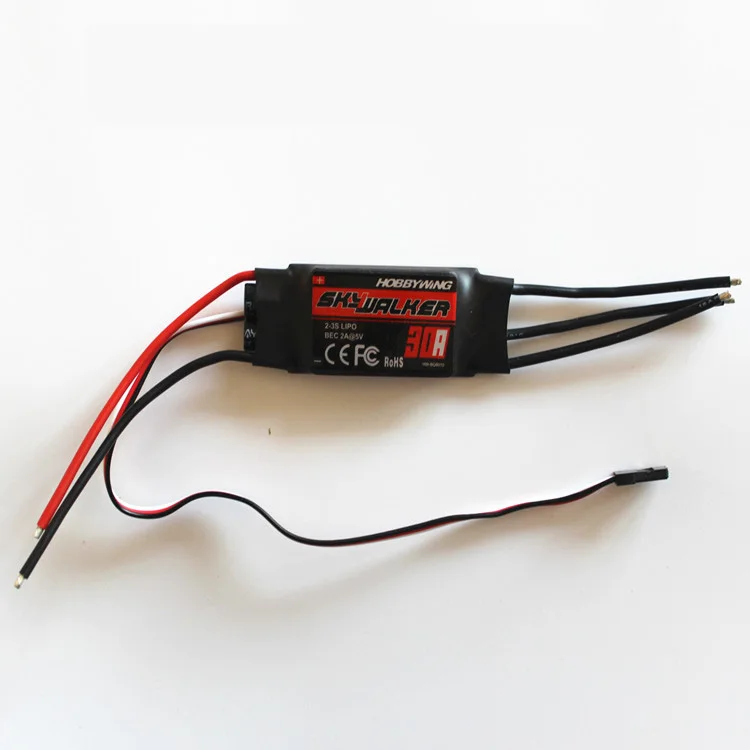 1 шт. Hobbywing Skywalker 30A ESC контроллер скорости с UBEC для радиоуправляемых FPV