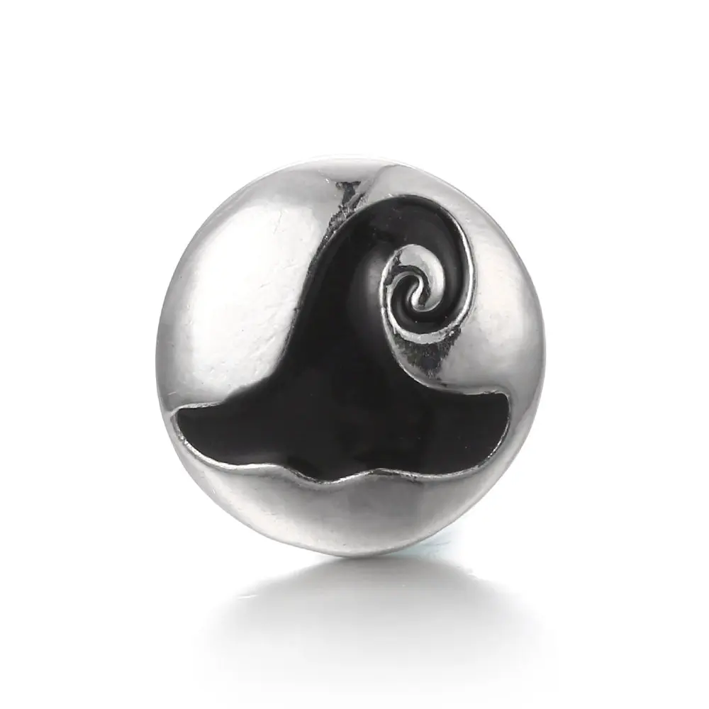 High Quality 18mm Metal Snap Button Charm hat button Jewelry TZ2065 | Украшения и аксессуары