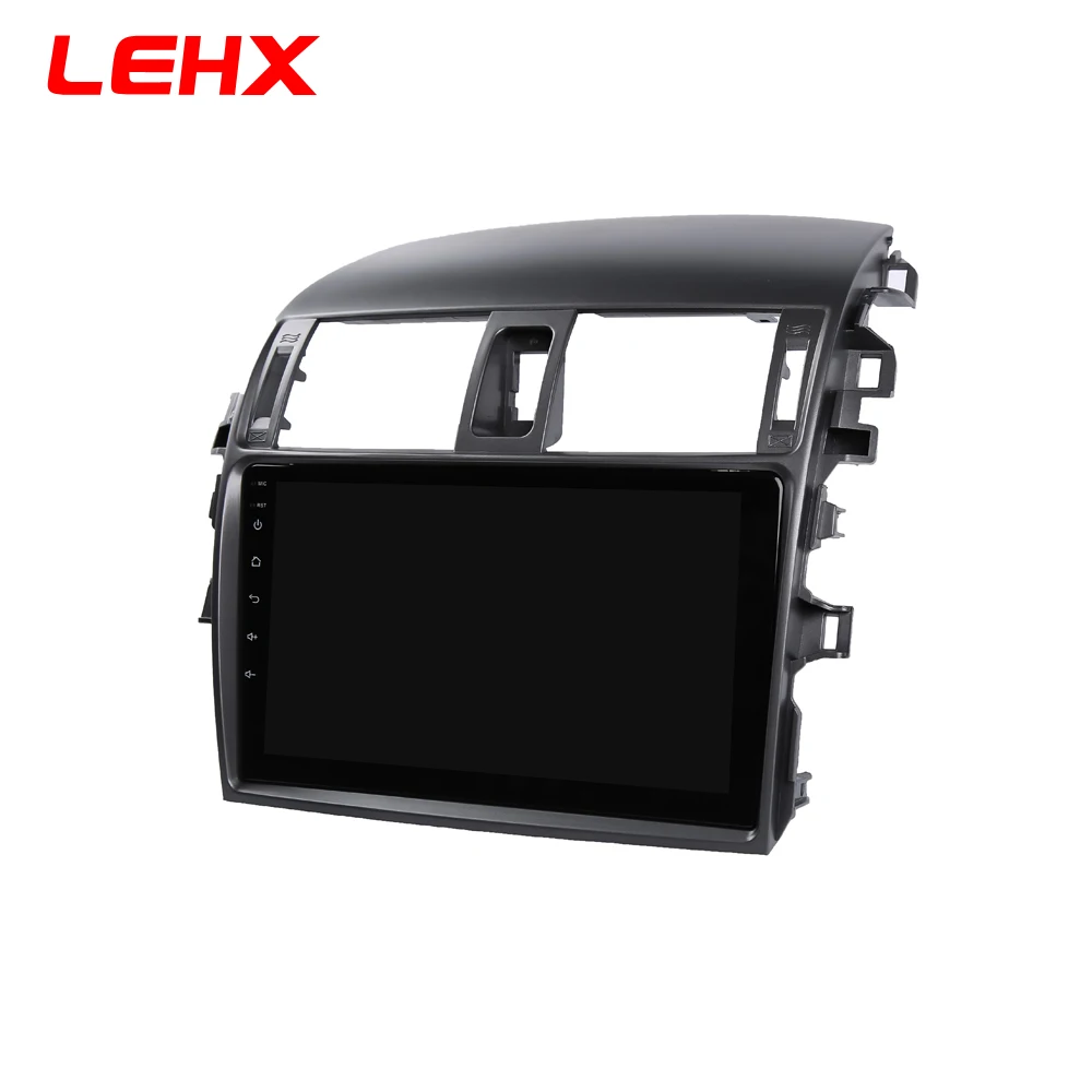LEHX автомобильный Android 8,1 Радио мультимедийный плеер навигация gps для Toyota Corolla E140/150 2006 2007-2013 навигация wifi