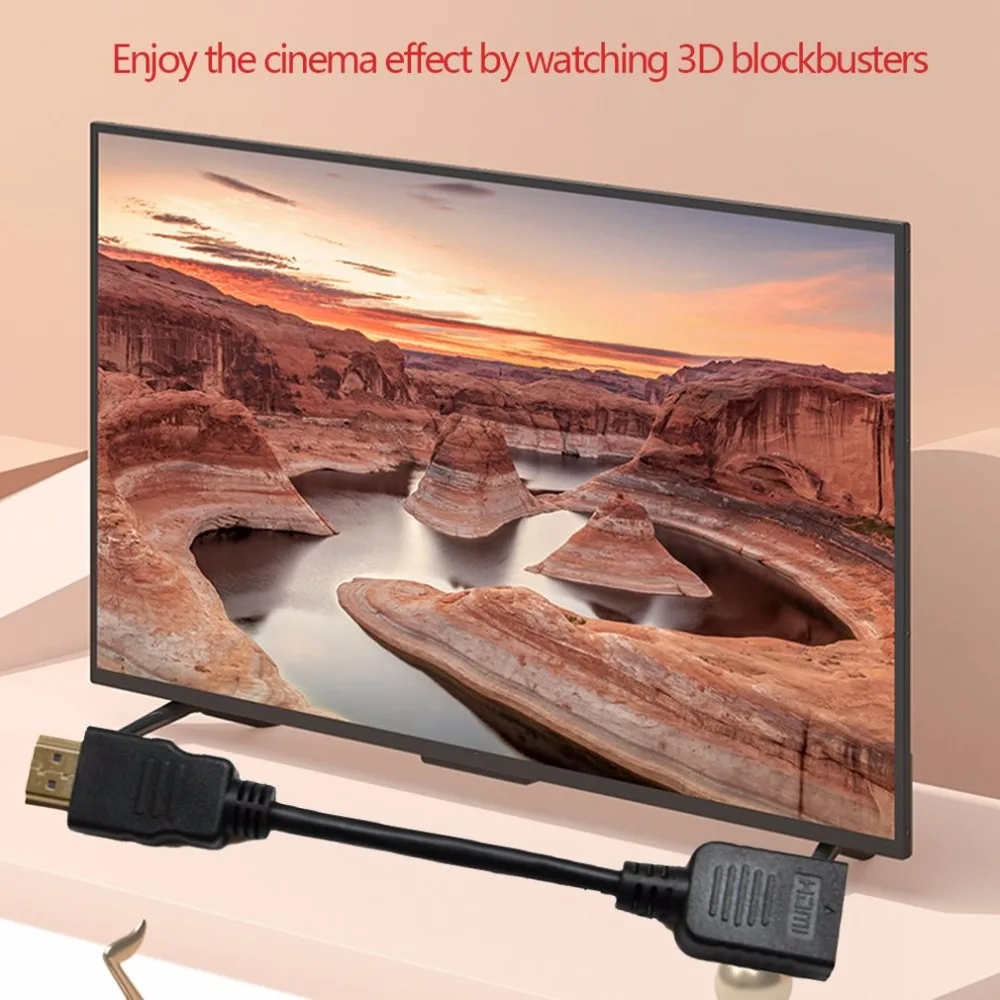 HDMI male to female extension cable hdmi HD 15cm | Обустройство дома