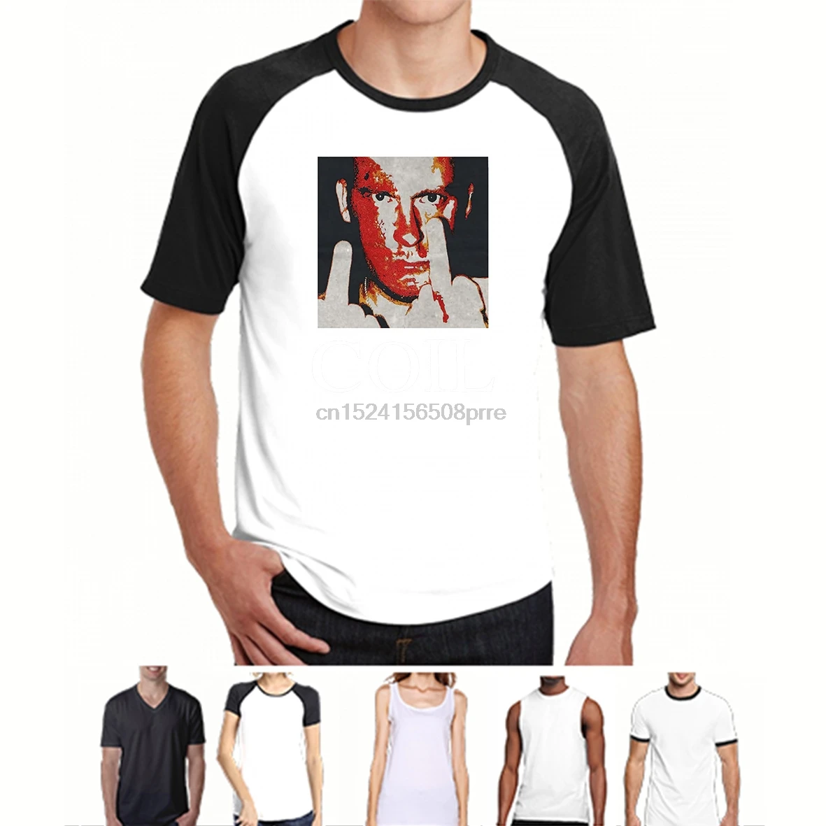 Винтажная футболка с рисунком Божьей катушки пожалуйста F My Mind For Good Reprint Мужская