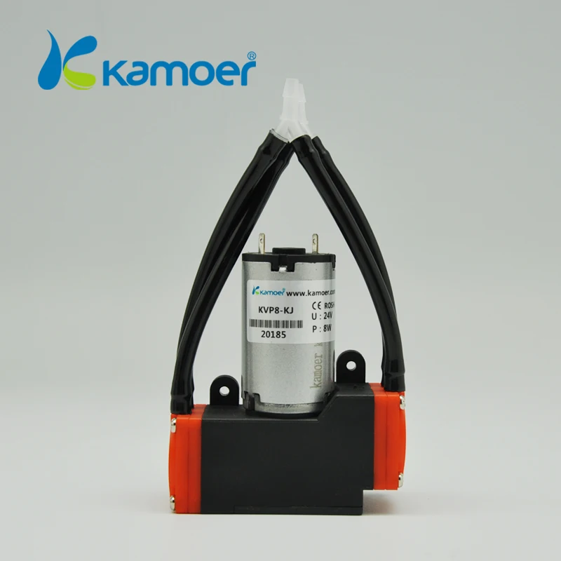 Kamoer 12 V/24 V KVP8 мини мембранный вакуумный насос микро воздушный насос с двигателем постоянного тока с высокой nagative давления/степень вакуума
