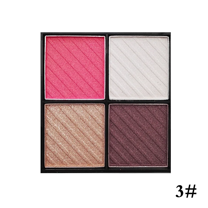 Палитра пигментные тени для век 4 цвета| |