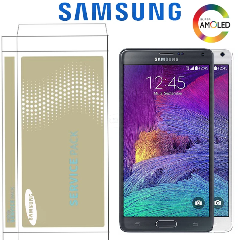5 7 ''выгорания тени Дисплей для SAMSUNG Galaxy Note5 N920 N920F SM ЖК дисплей Сенсорный экран