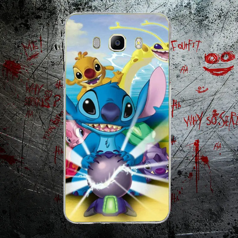 Picture 7 Для Samsung Galaxy A3 A5 A8 J1 J2 J3 J5 J7 основа мягкие силиконовые чехлы для мобильного телефона из термопластика Симпатичный мультфильм Лило стежка - Цвет: Picture 7