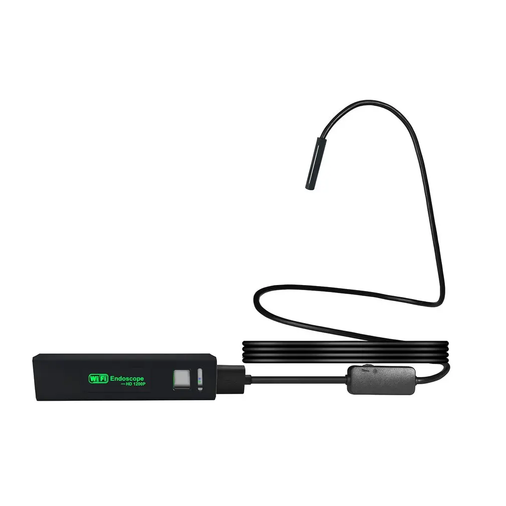 Wifi эндоскоп камера HD 1200 P 2 M водонепроницаемый 110A жесткий провод 8 мм светодиодный