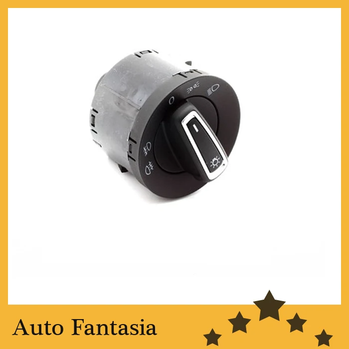 

chrome euro head light switch - for Volkswagen golf mk7