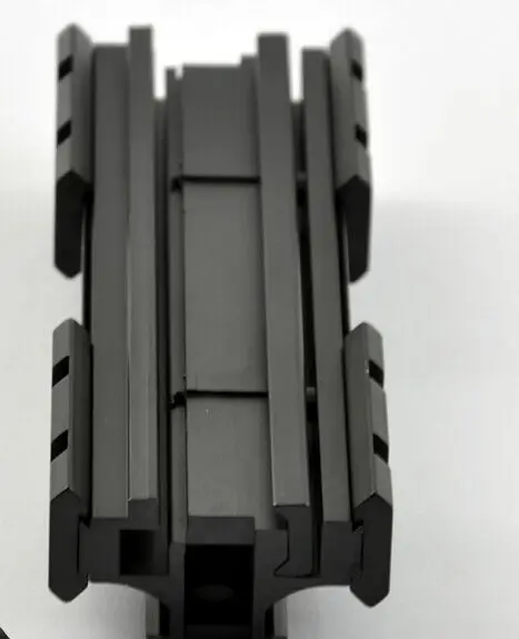 

Tactical Airsoft Hunting Tri-Rail Picatinny See Through Scope Mount Raise Base For Rifle