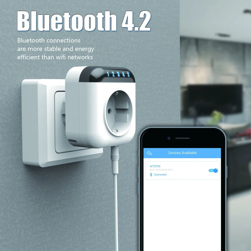 Nashone беспроводной термостат розетка таймер Bluetooth для Android и IOS умный пульт